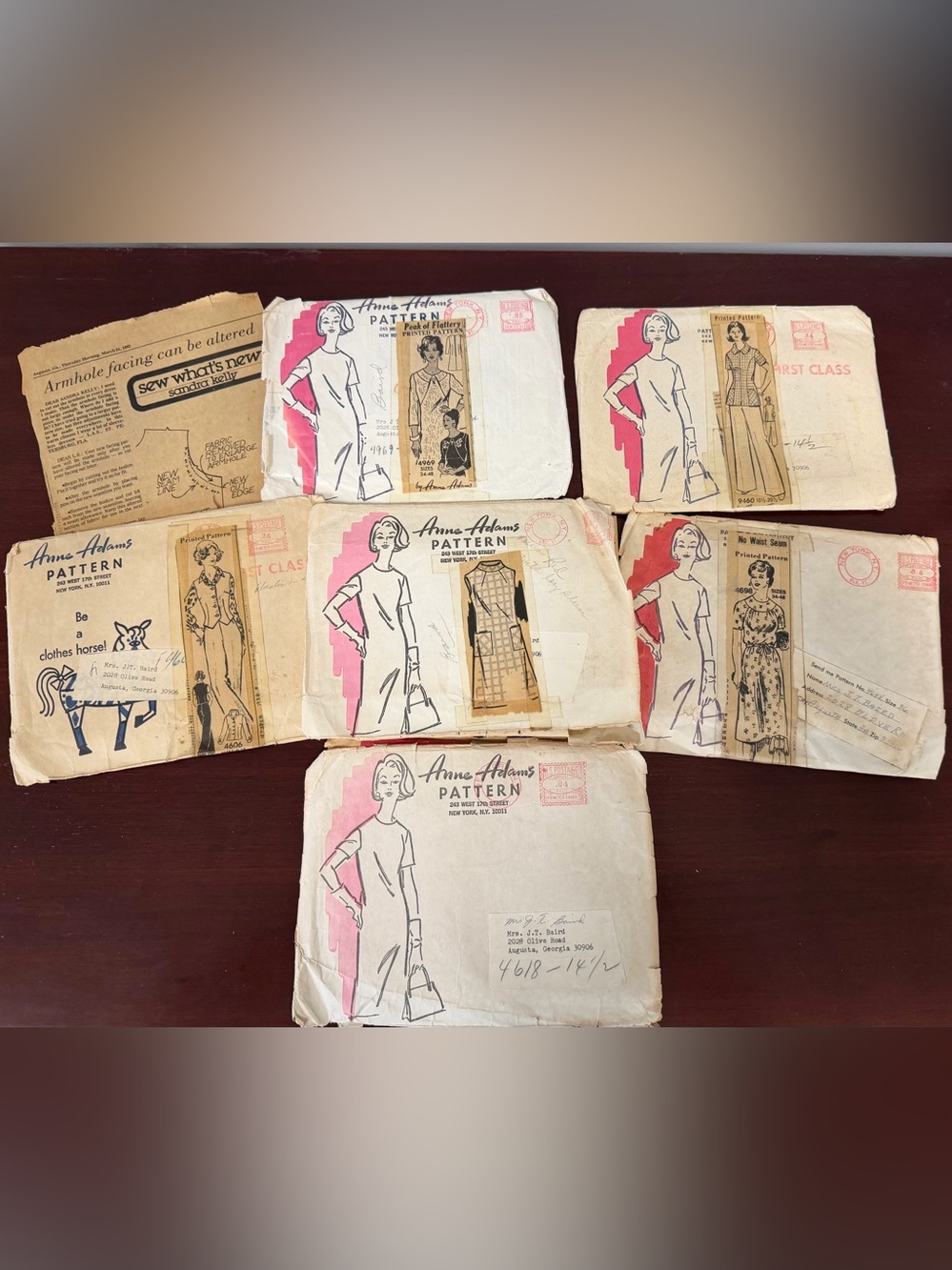 Vintage Sewing Patterns - Women's Clothing Patterns, Anne Adams